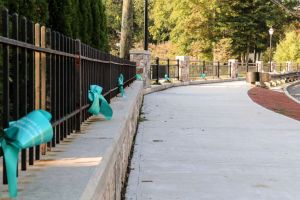 Allentown NJ Teal Fence